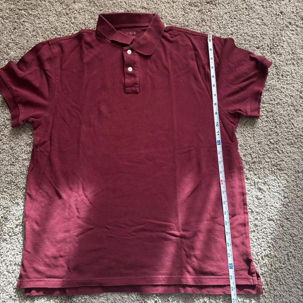 J. Crew Size XL Red Polo